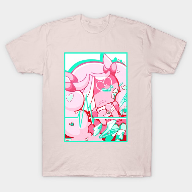 Crime & Punishment - Cotton Candy Cookie T-Shirt by MochoRetsukii 